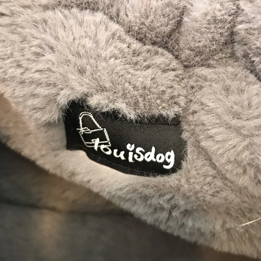 Louisdog Travel Bag with Fur (Viva Bag Fur N Velvet Louisdog)